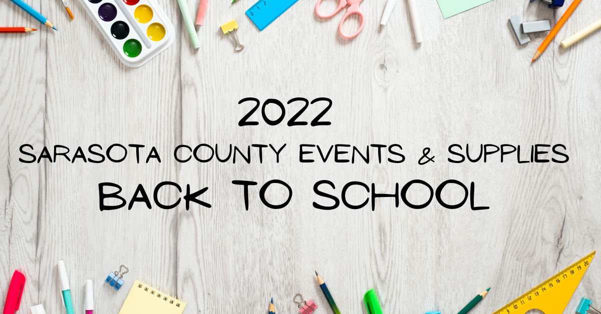 Sarasota County Back to School Events [2022]